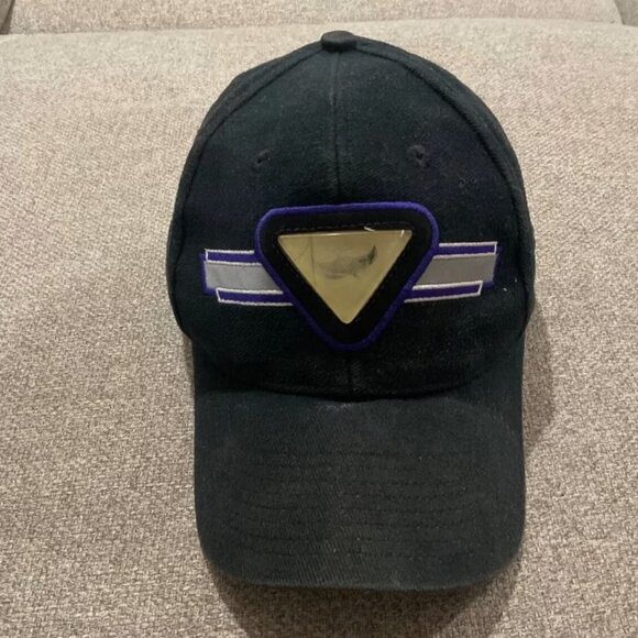 Tampa Bay Devil Rays Official MLB Vintage 90s Black Hat One-Size Baseball Cap - Picture 1 of 5